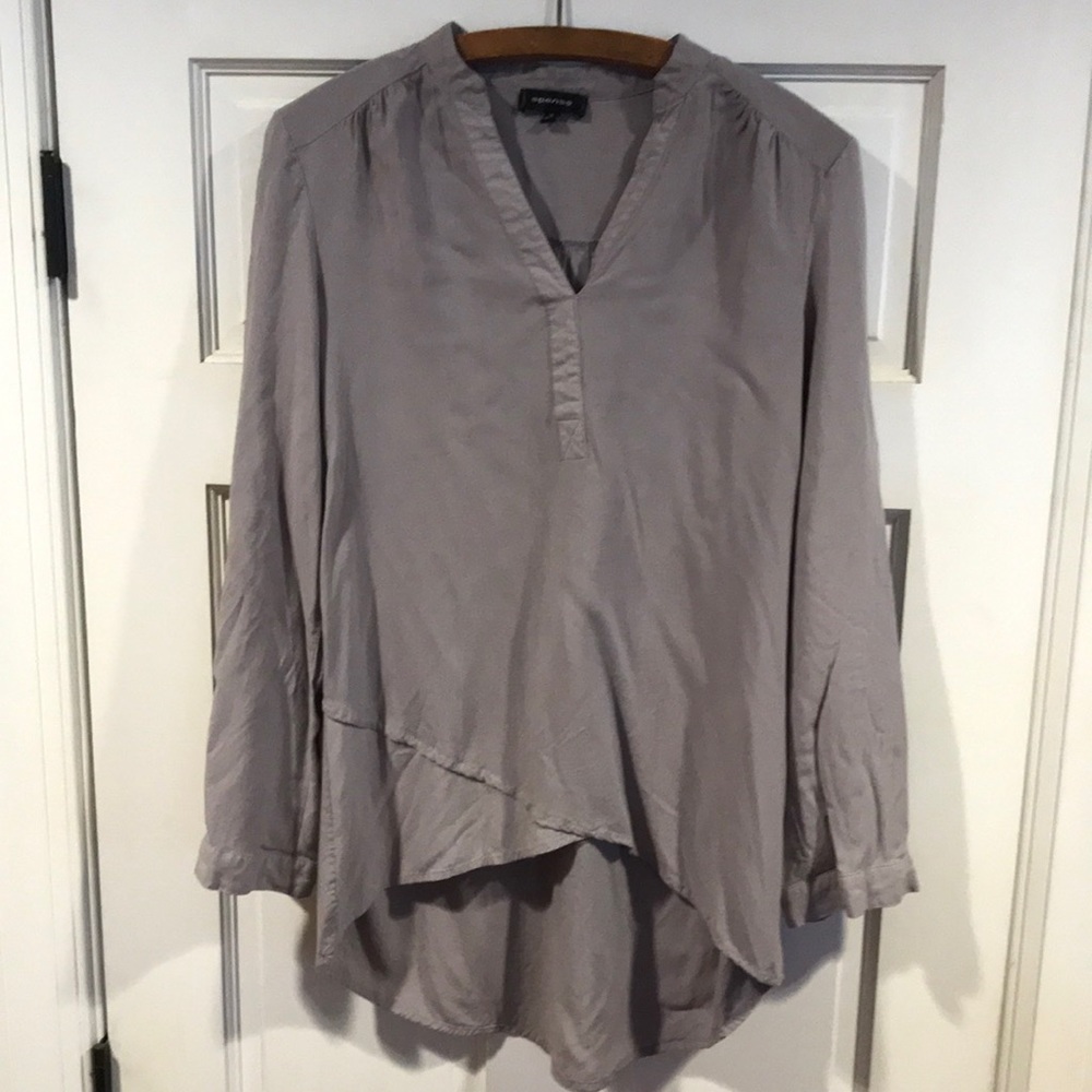 Spense Asymmetrical Blouse